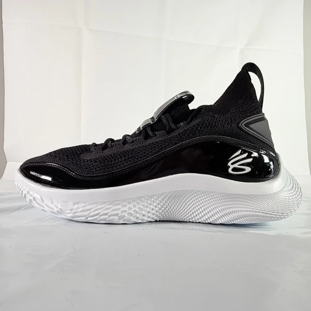 Under‎ Armour Team Curry 8 NM Black White Basketball Men 13 New Box